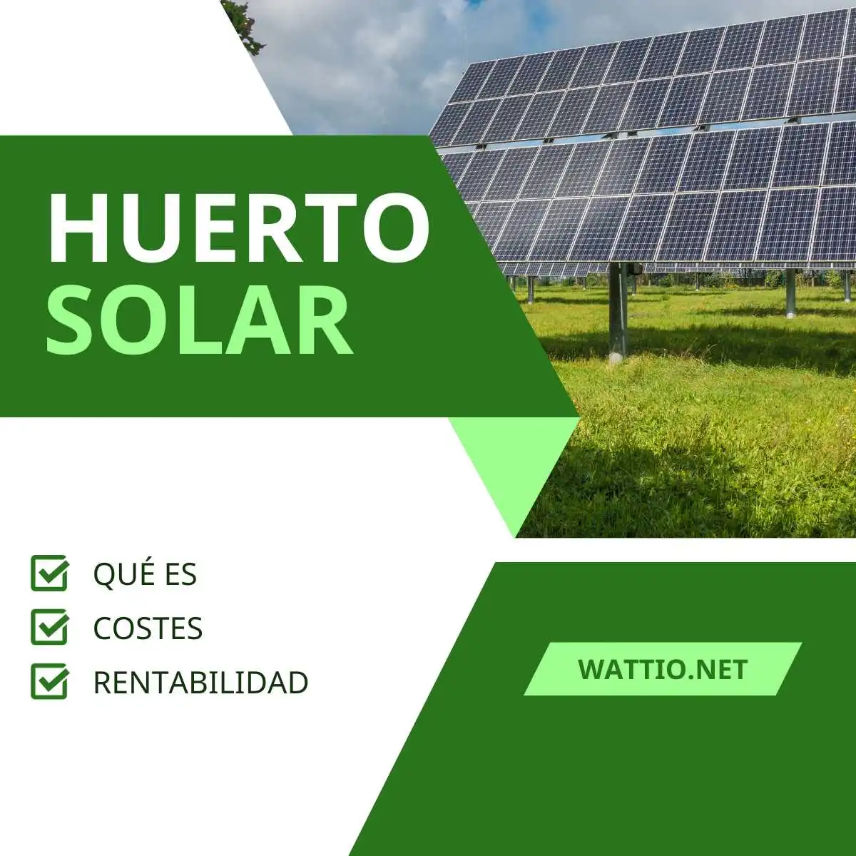 Huertos solares