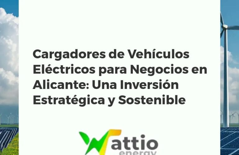 Cargadores de vehículos eléctricos avanzados en un negocio de Alicante con infraestructura solar