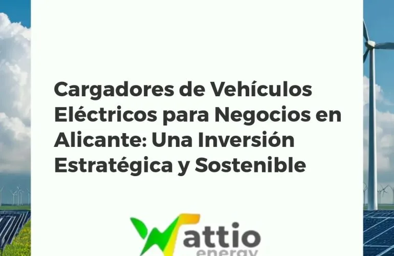 Cargadores de vehículos eléctricos avanzados en un negocio de Alicante con infraestructura solar