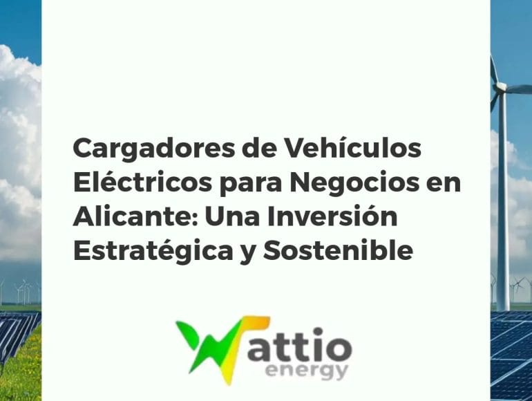 Cargadores de vehículos eléctricos avanzados en un negocio de Alicante con infraestructura solar