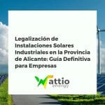 Instalación de paneles solares industriales legalizada en Alcoy, Alicante